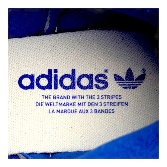 adidas Campus 00s Sneaker Shoes Blue White Strips Original Lace-Up Mens Size 10